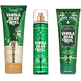 Bath and Body Works - Vanilla Bean Noel - 3 pc. Gift Set - Moisturizing Body Wash, Fine Fragrance Mist and Ultra Shea Body Cream - (2019 Edition)
