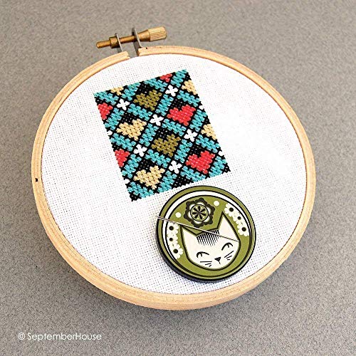 Needle Minder for Embroidery and Cross Stitch