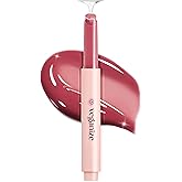 self beauty Veganize Collagen Lip Glass Balm | Hydrating Lip Balm in 9 Vibrant Colors | Moisturizing Lip Care Infused with Collagen Jelly Magic | No Animal Trial Lip Balm 0.06 oz (#9 Mauve Plum)