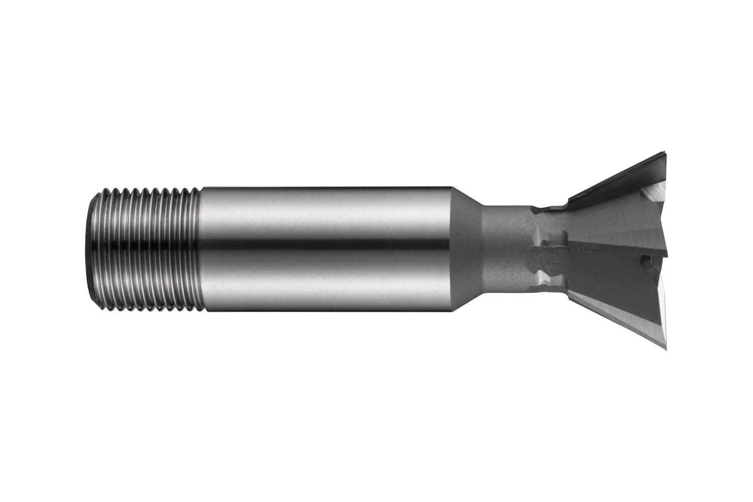 Dormer C83513.0 Series C835 HSS Dovetail Slot Cutter/Milling Cutter, Bright Finish with 60 degree angle, Screw Shank, 13.00 mm Cutting Diameter