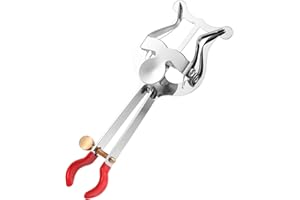 Clarinet Lyre, 5.5x2 Inch Silver Bass Sheet Music Clip Clamp-on Mellophone Holder Clarinet Flute Lyre Clip Trumpet Lyre Instr
