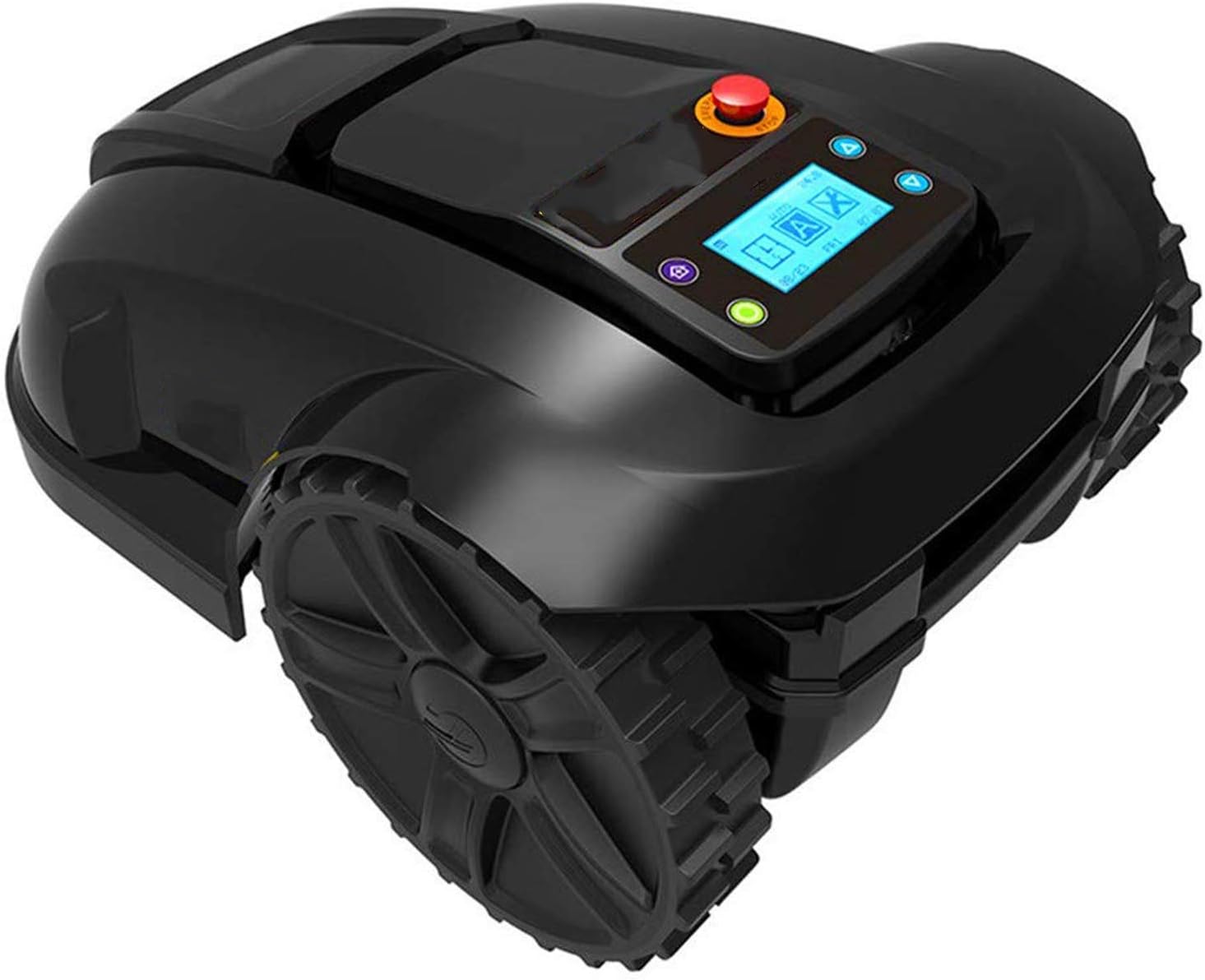 Amazon Co Jp 電気インテリジェント芝刈り機 防水自動充電ロボット芝刈り機 スマートwifi雨保護障害物回避タイミング盗難芝刈り機 Diy 工具 ガーデン