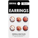 Spirit Gear Central Clemson Tigers Stud Earrings