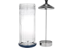 Aumotop Barber Disinfection Jar Durable Cup with Draining Retrieval Basket for Cleanliness