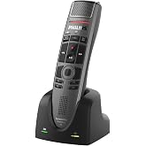 Philips SpeechMike Premium Air Wireless Dictation USB Microphone, Push-Button