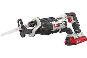 PORTER-CABLE 20V MAX* Reciprocating Saw, Tool Only (PCC670B)