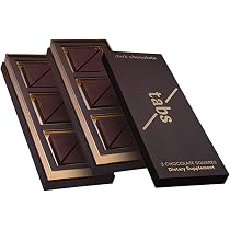 Amazon.com : Tabs Chocolate Squares for Couples (2 Boxes) - Dark ...