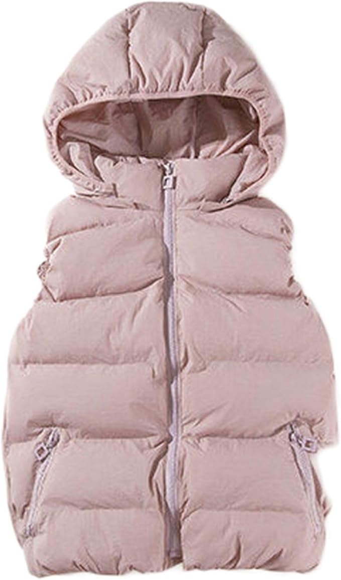 Amazon レディース 軽量 ダウンジャケット ライトダウンベスト アウター 暖かい アウトドア 防寒 軽量 防風 ベスト 無地 春秋冬 ダウン ベスト インナーダウン フード付き 袖なし おしゃれ あったか レディースコート 女性用 ベスト 通販