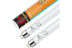 REPTI HOME T8 UVB Reptile Light 15W 10.0-2 Pack,UVA UVB Light Bulb for Reptiles,Reptile UVB Lamp Tube for Bearded Dragon