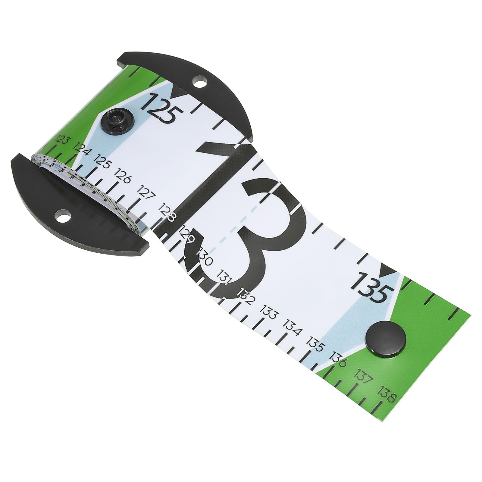 PATIKIL Fish Ruler, 53 Inch Fish Measure Tape Waterproof for Fishing Boat Kayak Workbench, Green