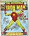 Desperate Enterprises Iron Man Comic Cover Tin Sign, 12.5