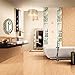 funlife 10x10cmx10 Pcs Form Line Sticker Border Wall Mirror Geometric Greek Wall Sticker Decal