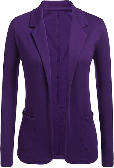tailleur violet femme