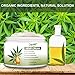 Hemp Cream, Hemp Healing Cream, Natural Hemp Extract, Reduces Signs of Aging, Stretch Marks, Scars, Relax The Skin While Improving Elasticity With The Power of Hemp