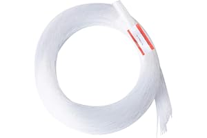 CHINLY 100pcs Φ0.04in(1.0mm) 6.5ft(2M) Long PMMA Plastic end Glow Fiber Optic Cable for Star Sky Ceiling All Kind led Light Engine Driver