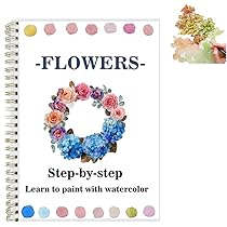 Cahiers D'aquarelle Avec 12 Illustrations – Livre D'entraînement D