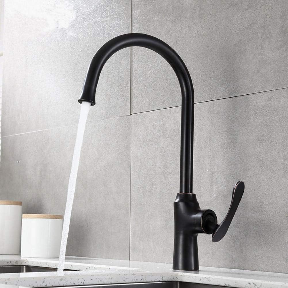 TAOZIAA Grifo de fregadero de cocina Grifos de cocina cepillados con