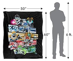 Voltron Blanket, 50"x60" Paladins Strike Silky