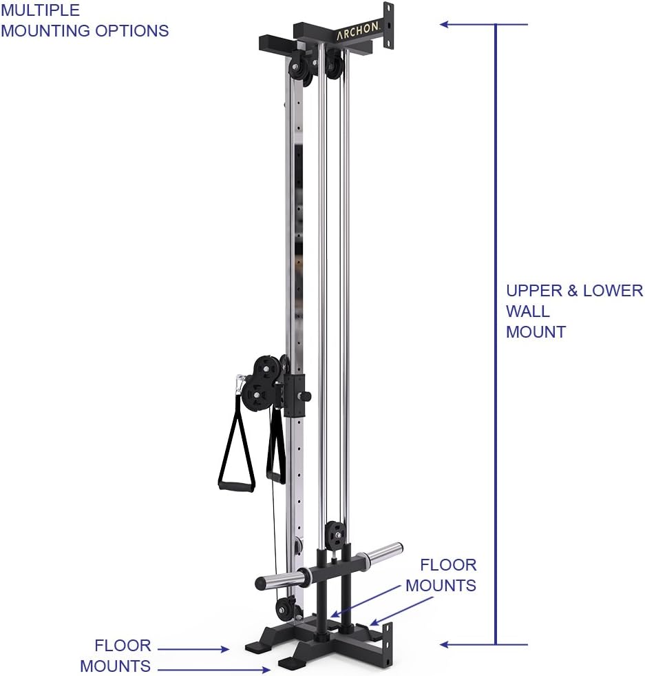dual cable pulley machine
