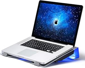 DXX Laptop Stand, Laptop Cooling Pad, USB-Powered Gaming Laptop Cooling Stand with 2 Quiet Fans, for 10-16 Inch Notebook Cooler Fan Bracket