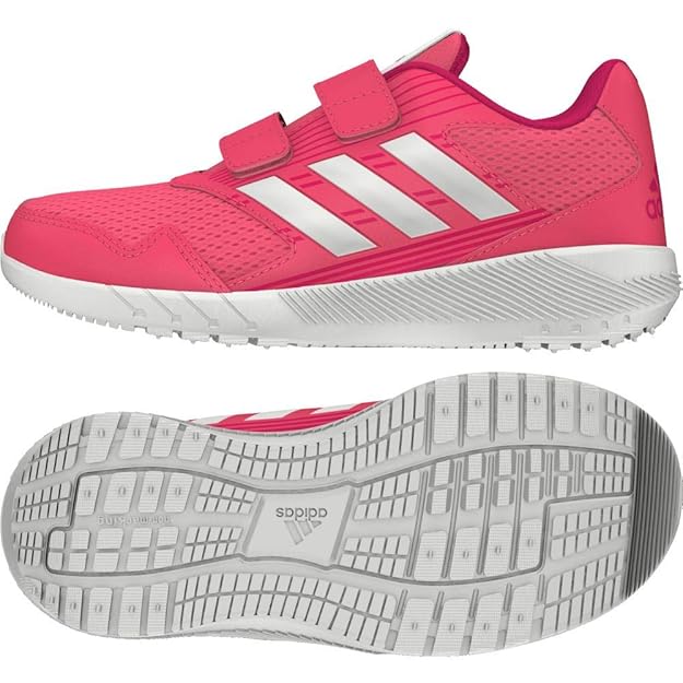 adidas Unisex-Erwachsene Altarun Cloudfoam Fitnessschuhe, gris Carbone/vert Flash/bleu Intense