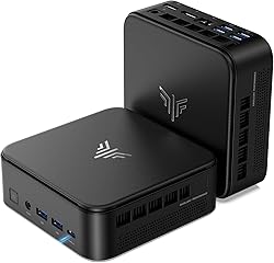 KAMRUI Mini Gaming PC, AMD Ryzen 7 Pro 5875U, 16GB