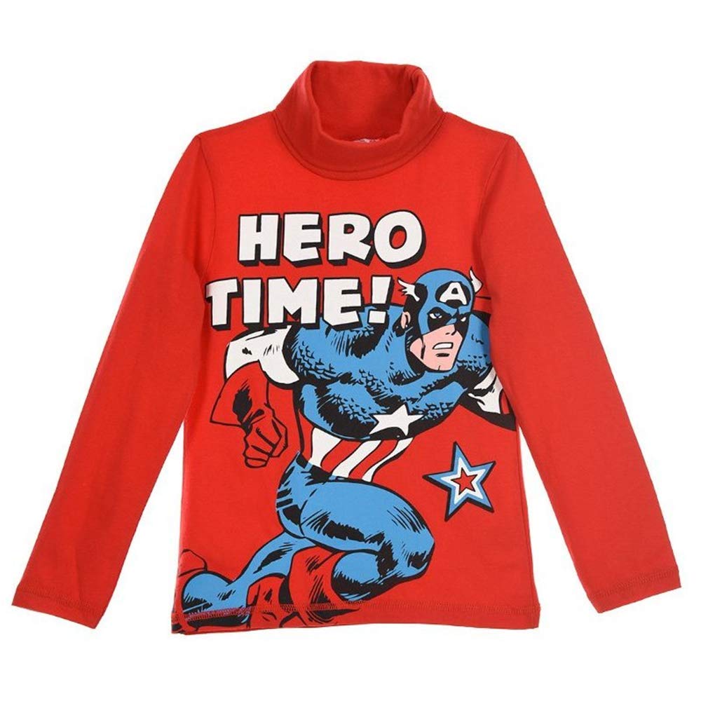 maglietta capitan america bambino
