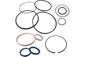 FYAKSYAS 2024 Upgrade Replacement Hydraulic Log Splitter Cylinder Rebuild Seal Kit for 4.0"Bore x 1.75" Rod Cylinder,for Huskee Log Splitter Parts Hydraulic Cylinder Rebuild Kit