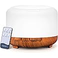Diffuser, YIKUBEE Essential Oil Diffuser, 500ml Humidifier, Diffusers for Home, Aromatherapy Diffuser with Remote Control, Diffusers for Essential Oils Large Room