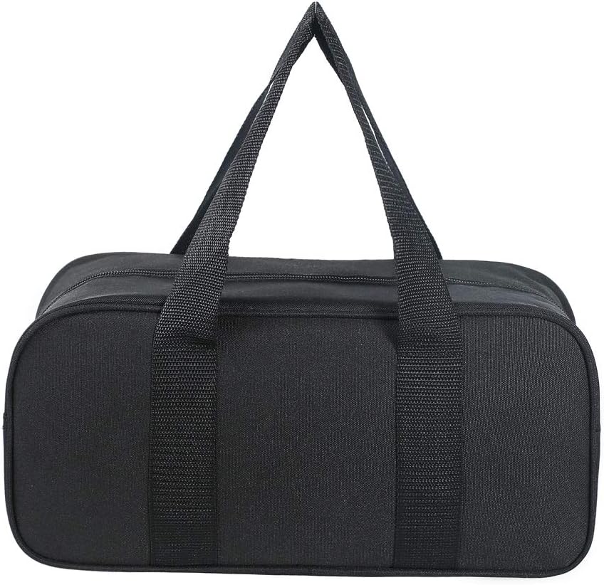 CACTIYE 2 PCS Tool Bag Organiser Muti-Purpose Wide Open Mouth Storage Bag for Home DIY & tools Storage, Black,blue - Image 4