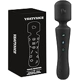VEATYNICE Handheld Mini Massager - 21 Massage Mode, Cordless Portable USB Rechargeable Massager, Relieves Muscle Aches for Sports Recovery & Daily Use, for Back, Neck, Shoulder Relief