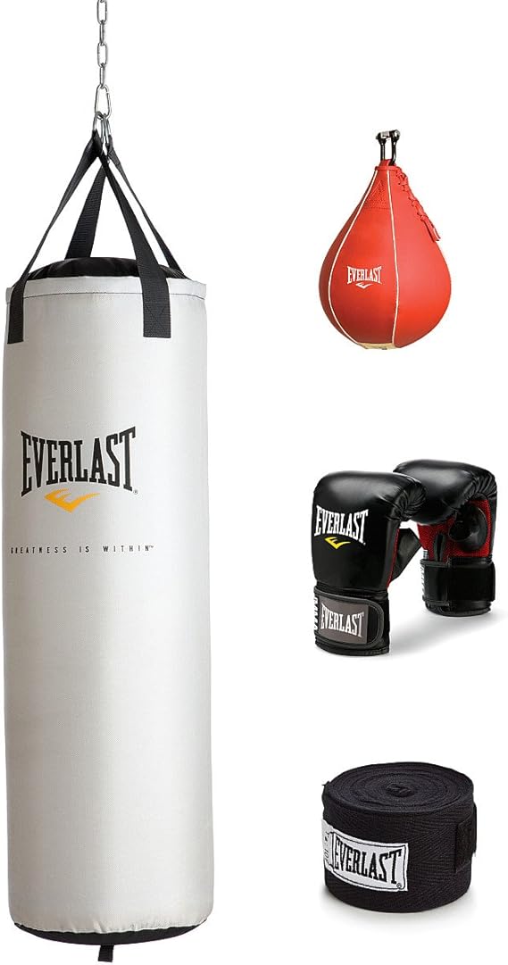 Everlast 70 lb Platinum Heavy Bag Kit, Punching Bags Amazon Canada