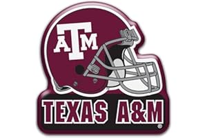 aminco NCAA Unisex NCAA Sturdy 3" Football Helmet Magnet