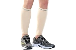 Zensah Running Leg Compression Sleeves - Shin Splint, Calf Compression Sleeve Men and Women