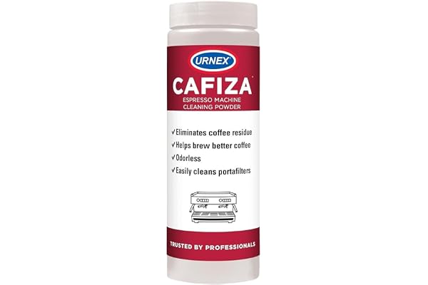 European Gift & Housewares Urnex Cafiza Espresso Machine Cleaner and Descaler, 20-Ounce