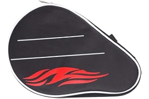 Table Tennis Paddle Case, Table Tennis Case Racket Cover, Pong Paddle Bat Bag with Balls Pouch for Sports