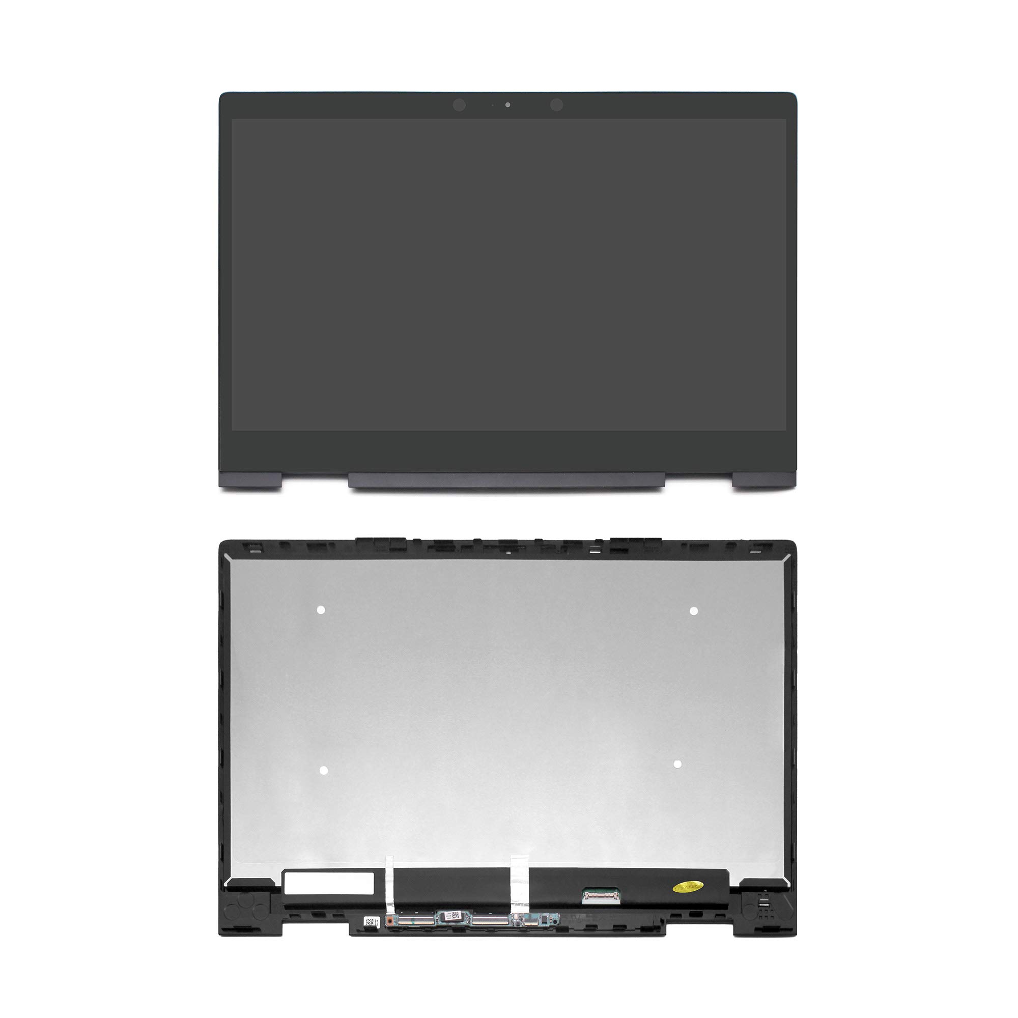 FTDLCD® 15.6 inch FHD IPS LED LCD Touch Screen Glass Digitizer Assembly With Bezel/Frame Replacement for HP ENVY x360 15-bq Series 15-bq051sa 15-bq050sa 15-bq051na 15-bq052na 15-bq001na