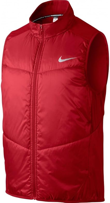 nike running quilted vest jacket