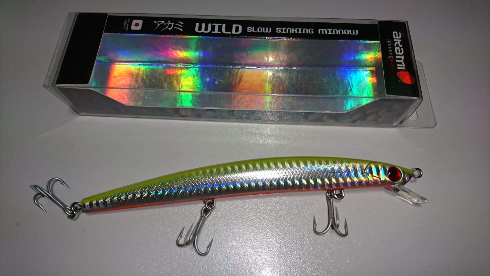 AKAMI Wild 140 Long Jerk Minnow 16GR Colour Tofu