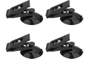 eMagTech 2 Pair 30mm Car Windshield Parking Card Ticket Holder Clip for Windshield Visor Cards