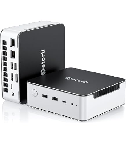 Amazon.com: Getorli Mini PC Ryzen 5 6600H (Up to 4.5GHz), 32GB