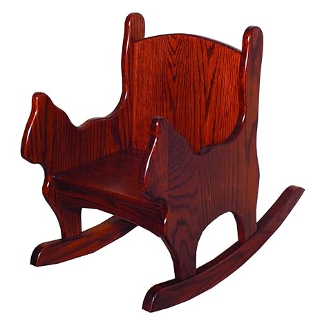 Furniture Barn Usa Toddlers Oak Cat Shaped Chair Rocker Amazon Co