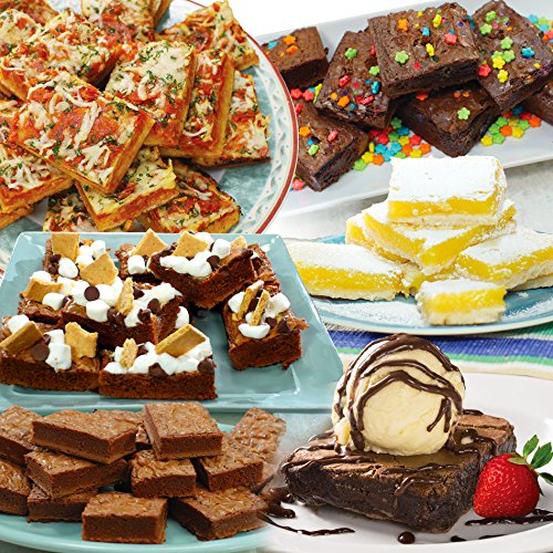 Red Copper Brownie Bonanza Pan by Bulbhead, Includes Recipe Guide MenuCulture