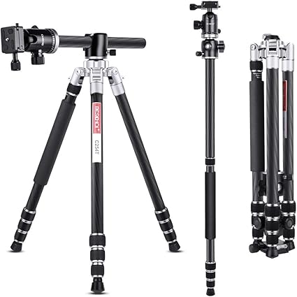 Treppiede Fotocamera Leggero 194cm - Testa Sfera 360°, Per Smartphone E DSLR - Foto 13