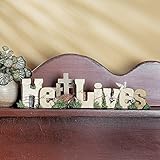 He Lives Religious Piece - Table Top & Home Decor