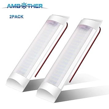 Ambother Interior Lights Led Rv Ceiling Light Roof Lights 2 X