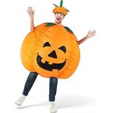 VioraWhite Halloween Inflatable Costumes for Adult Blow-up Costume Cosplay Party Clothes Outfit Gift for Men Women