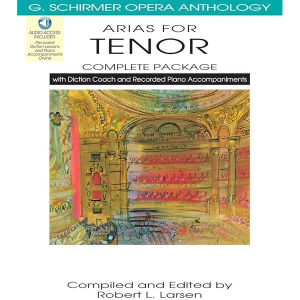 Arias for Tenor G. Schirmer Opera Anthology | Classical Opera