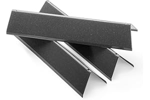 Gcostar 7635 15.3" Flavorizer Bars for Weber Spirit 2 Parts, Replacement for Weber GS4 Spirit II & I E210 S210 E215 E220 S220 Grills, Flavor Bar 67045 69796 Replacement Part, Porcelain-enameled