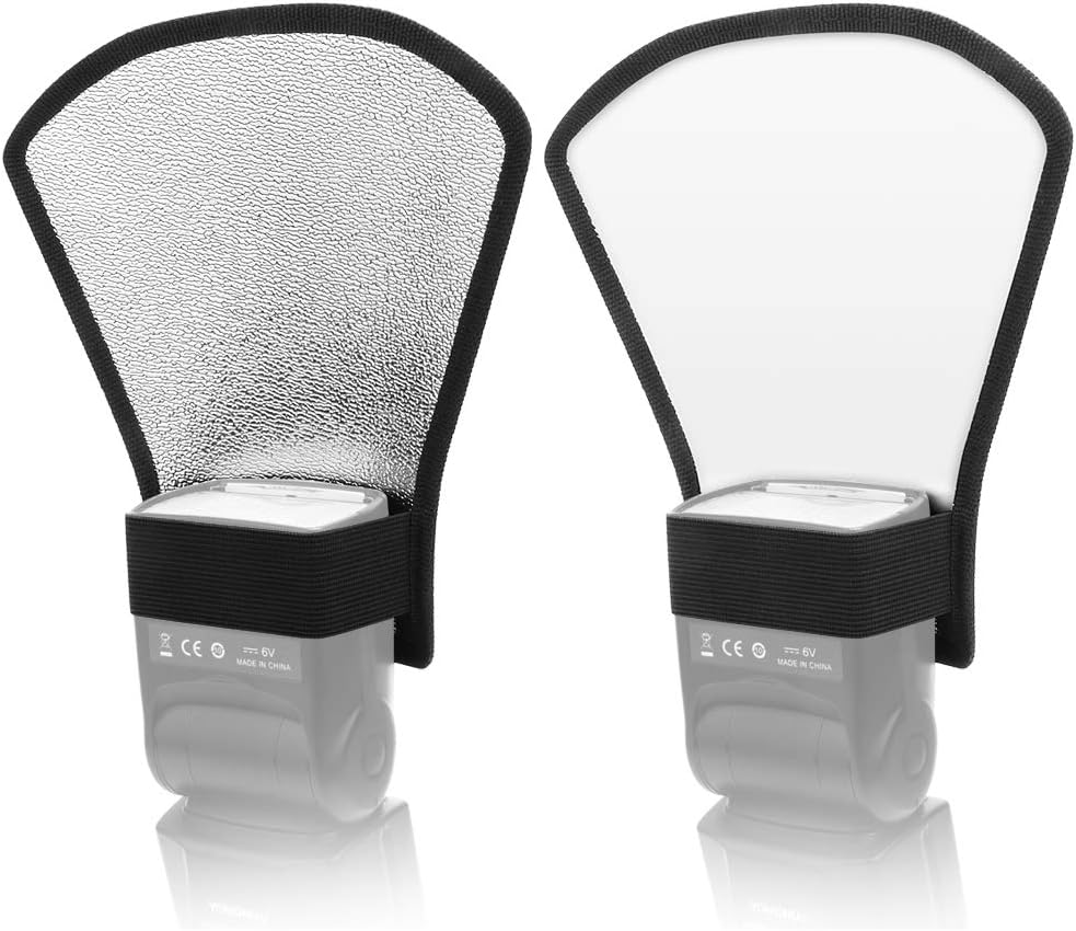 Premium TwoSided Silver/White by Altura Photo for Canon Flash Diffuser